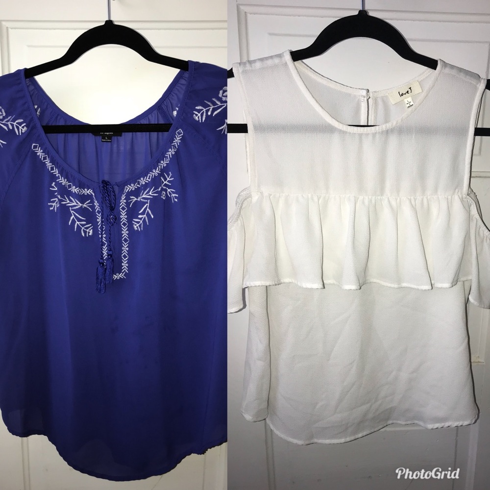 🌸2 for $20 🌸Bundle of (2) Blouses | Size Large